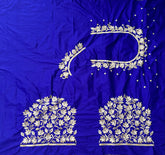 NR399IB - Ink Blue Colour Computer Work Blouse