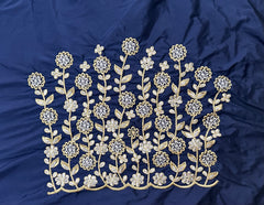 NR410NB -Navy Blue Colour Computer Work Blouse