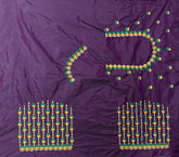 NR494WN -Wine Colour Computer Work Blouse