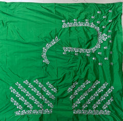 NR401G -Green Colour Computer Work Blouse