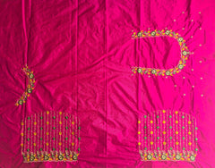 NR449TP - Tomato Pink Colour Computer Multi Work Blouse