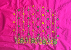 NR449P -Pink Colour Computer Multi Work Blouse