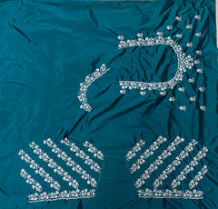 NR401RG -Rama Green Colour Computer Work Blouse