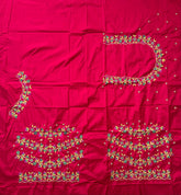 NR480TP -Tomato Pink Colour Computer Multi Work Blouse