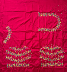 NR480TP -Tomato Pink Colour Computer Multi Work Blouse