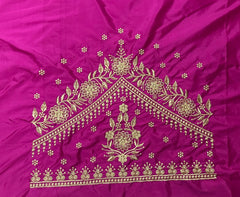 NR409P -Pink Colour Computer Work Blouse