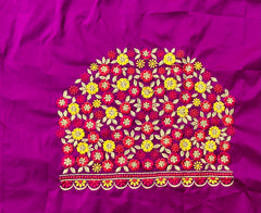 NR468MP -Meganta Pink Colour Computer Multi Work Blouse