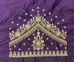 NR409WN -Wine Colour Computer Work Blouse