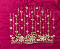 NR404TP -Tomato Pink Colour Computer Work Blouse