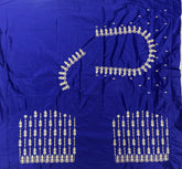 NR405IB -Ink Blue Colour Computer Work Blouse