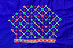 NR499IB- Ink Blue Colour Computer Multi Work Blouse