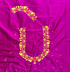 NR468MP -Meganta Pink Colour Computer Multi Work Blouse