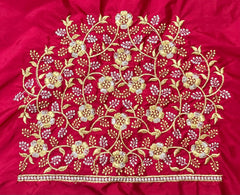 NR400TP -Tomato Pink Colour Computer Work Blouse