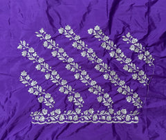 NR401V - Violet Colour Computer Work Blouse