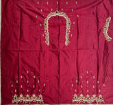 NR896M - Maroon Colour Maggam Work Blouse