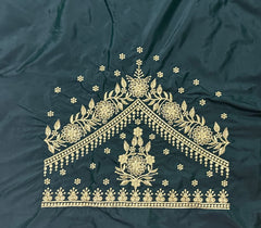 NR409BG -Bottle Green Colour Computer Work Blouse