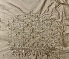 NR929GD- Gold Colour Computer Maggam Work Blouse