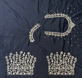 NR410BL -Black Colour Computer Work Blouse