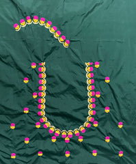 NR494BG -Bottle Green Colour Computer Work Blouse