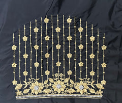 NR404BL -Black Colour Computer Work Blouse