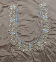 NR404GD -Gold Colour Computer Work Blouse