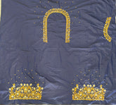 NR899NB -Navy Blue Colour Maggam Work Blouse