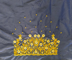 NR899NB -Navy Blue Colour Maggam Work Blouse