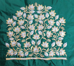 NR399BG - Bottle Green Colour Computer Work Blouse