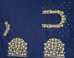 NR399NB - Navy Blue Colour Computer Work Blouse