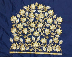 NR399NB - Navy Blue Colour Computer Work Blouse