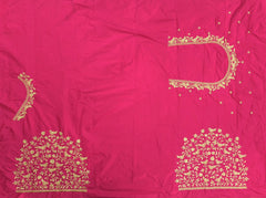 NR398TP -Tomato Pink Colour Computer Work Blouse