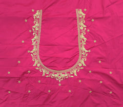 NR398TP -Tomato Pink Colour Computer Work Blouse