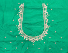 NR398G - Green Computer Work Blouse