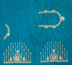 NR397RG - Rama Green Colour Computer Work Blouse