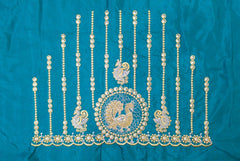 NR397RG - Rama Green Colour Computer Work Blouse