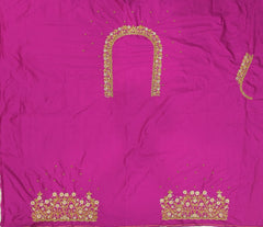 NR899RP - Rani Pink Colour Maggam Work Blouse