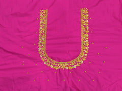 NR899RP - Rani Pink Colour Maggam Work Blouse