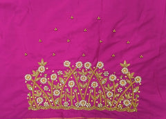 NR899RP - Rani Pink Colour Maggam Work Blouse