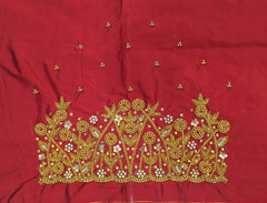 NR899MR - Maroon Colour Maggam Work Blouse