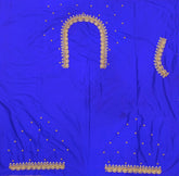 NR699IB - Ink Blue Colour Maggam Work Blouse