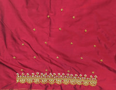 NR699MR - Maroon Colour Maggam Work Blouse