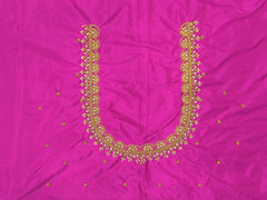 NR699RP - Rani Pink Colour Maggam Work Blouse