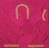 NR699TP - Tomato Pink Colour Maggam Work Blouse