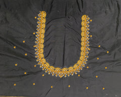 NR699BL - Black Colour Maggam Work Blouse