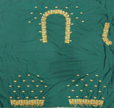 NR795BG - Bottle Green Colour Maggam Work Blouse