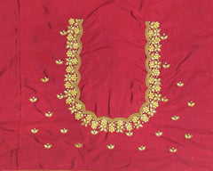 NR795MR -Maroon Colour Maggam Work Blouse