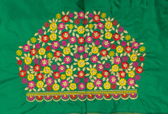 NR468G - Green Colour Computer Multi Work Blouse