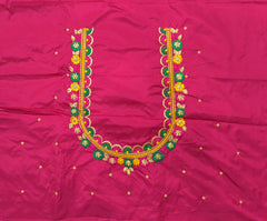 NR468TP - Tomato Pink Colour Computer Multi Work Blouse