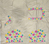 NR469GD - Gold Colour Computer Multi Work Blouse