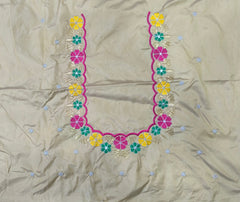 NR469GD - Gold Colour Computer Multi Work Blouse